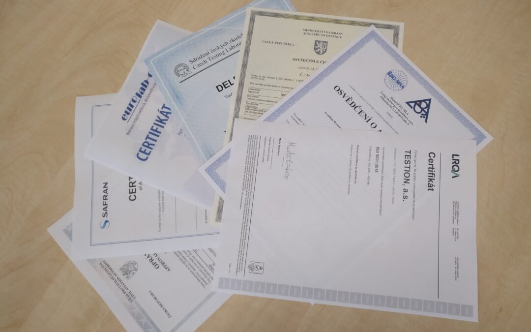 New Certificates and Approvals in the DOWNLOAD menu